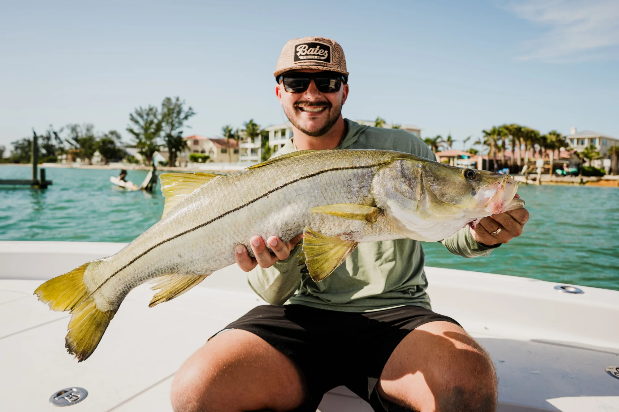 Got to love when your out filming and land a Snook...